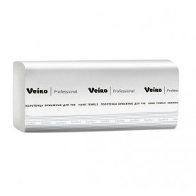 Полотенца листовые бумажные Veiro Professional 1-сл./ Z-укл/ 200л 