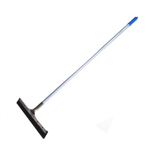 Сгон для пола стальной 45 см с резиновой вставкой, с алюмин.рукояткой 130см ( арт.35ВС/3)