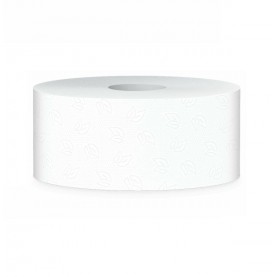 Туалетная бумага для диспенсеров белая 2 слоя, 200 м к