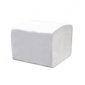 Туалетная бумага в листах д/диспенсеров 1 слой, белая, 11*11см 200 листов KAMEYA (40) (арт.10-200)