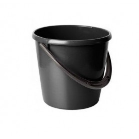 Ведро 12л колор/черное  (арт.2003)