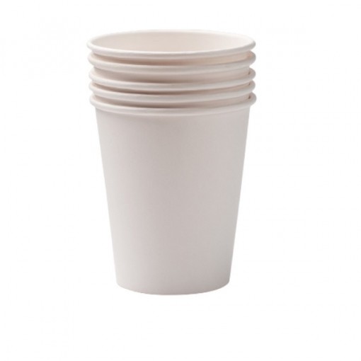 Стакан 350 мл БЕЛЫЙ Д90 картон, бумажн. 1-слойн (50/1000)
