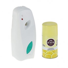 Набор автоматический диспенсер и освежитель ДО РЕ МИ Лимон 250мл 
