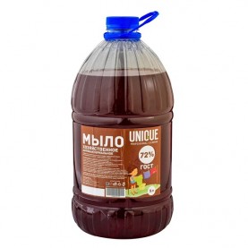Мыло хозяйственное UNIQUE 5л. ПЭТ1/4 (арт. U-900П)