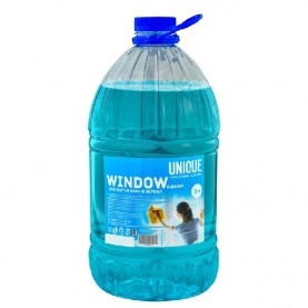 Моющее средство для мытья Стекол UNIQUE "Window" 5 л. ПЭТ 1/4 (арт. U-800)