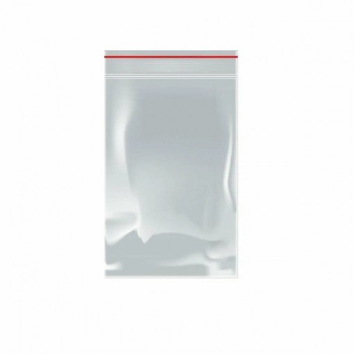 Пакет ПВД с замком (zip-lock) 80 х 120мм  100/1600  (арт.201-005)