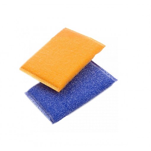 Губки д/посуды ЁЖИК 2шт  120х70х20 (60) (арт. Г-18)