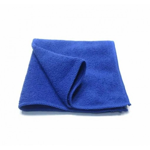 Салфетка микрофибра 35*40см 220 г/м2  БЕЗ УПАКОВКИ СИНИЙ (арт.55-0763)
