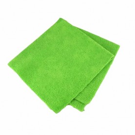 Салфетка микрофибра 30*30см 220 г/м2  БЕЗ УПАКОВКИ ЗЕЛЕНЫЙ (10/400) МL (арт.55-0768)