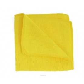 Салфетка микрофибра 30*30см 220 г/м2  БЕЗ УПАКОВКИ ЖЕЛТЫЙ (10/400) МL (арт.55-0933)