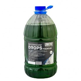 Моющее средство для мытья посуды UNIQUE DROPS "PREMIUM"  5л. ПЭТ 1/4 (арт.U-550)
