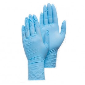 Перчатки нитриловые L 100 шт неопудренные текстурированные (1/10) 
