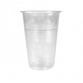 Стакан 0.2л белый/прозрачный (100)