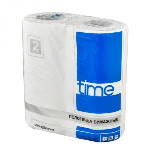 Полотенца кухонные BERRY/Time  2-сл.2 рул. белые (16) (арт.459-785) 
