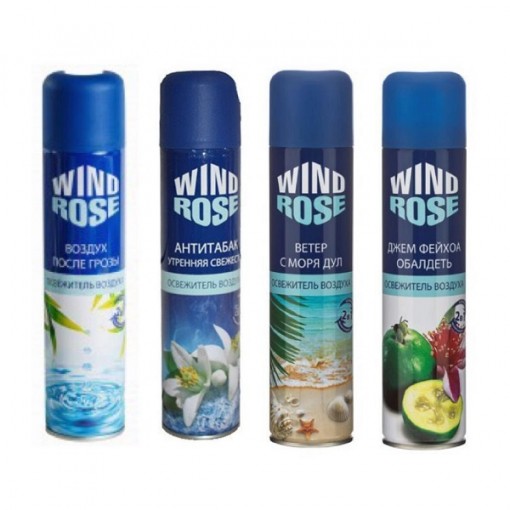 Освежитель воздуха WIND ROSE 300мл в ассортименте
