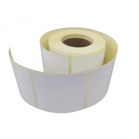 Самоклеющиеся термоэтикетки для принтера 58*60 мм (400 шт.) ЭКО б/п (48/1) БМ/НТ (арт. 122071)