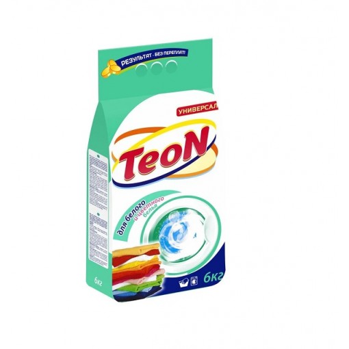 Стиральный порошок TEON  6 кг АВТОМАТ п/э (1) (арт.346)