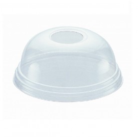 Крышка д/стакан ПЭТ 400 мл d95мм купол с отв.(1100050шт)