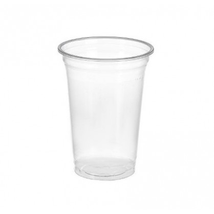 Стакан 500мл прозрачный ПЭТ d95 Veggo (1/800/50шт)