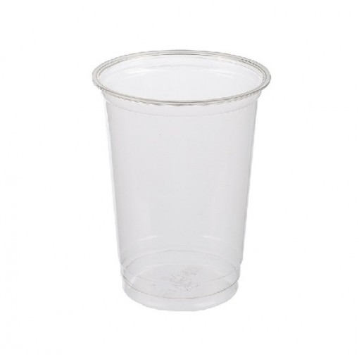 Стакан 400мл прозрачный ПЭТ d95 Veggo (1/800/50шт)